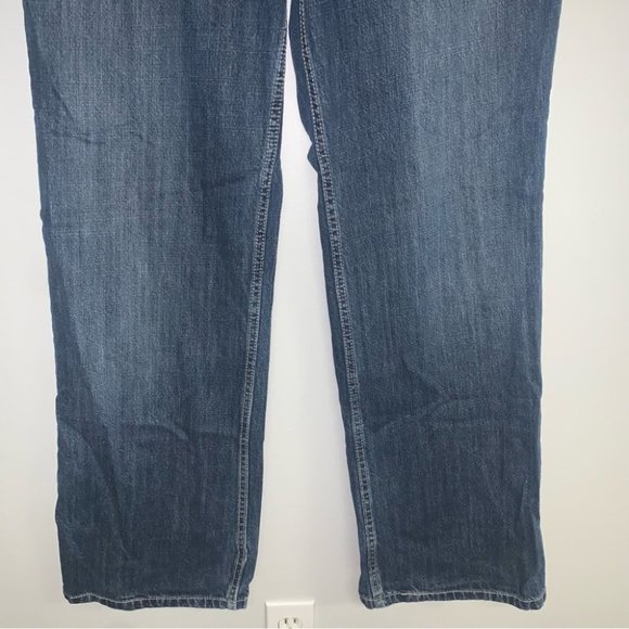 Levi’s Vintage Jeans Men’s Size 36x32 Dark Wash Straight Leg Orange Tab - Picture 6 of 11